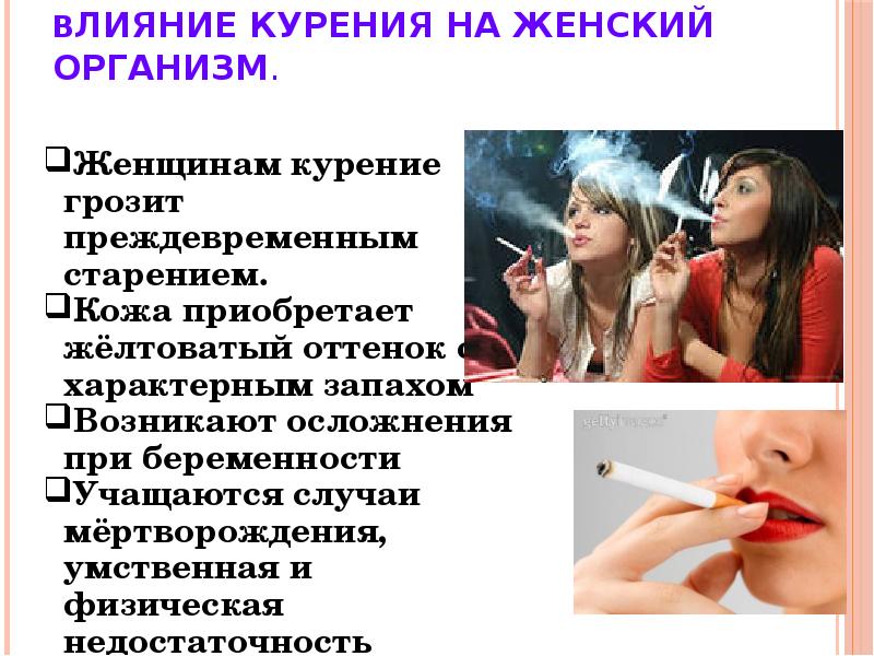 Реферат Вред Курения На Женский Организм